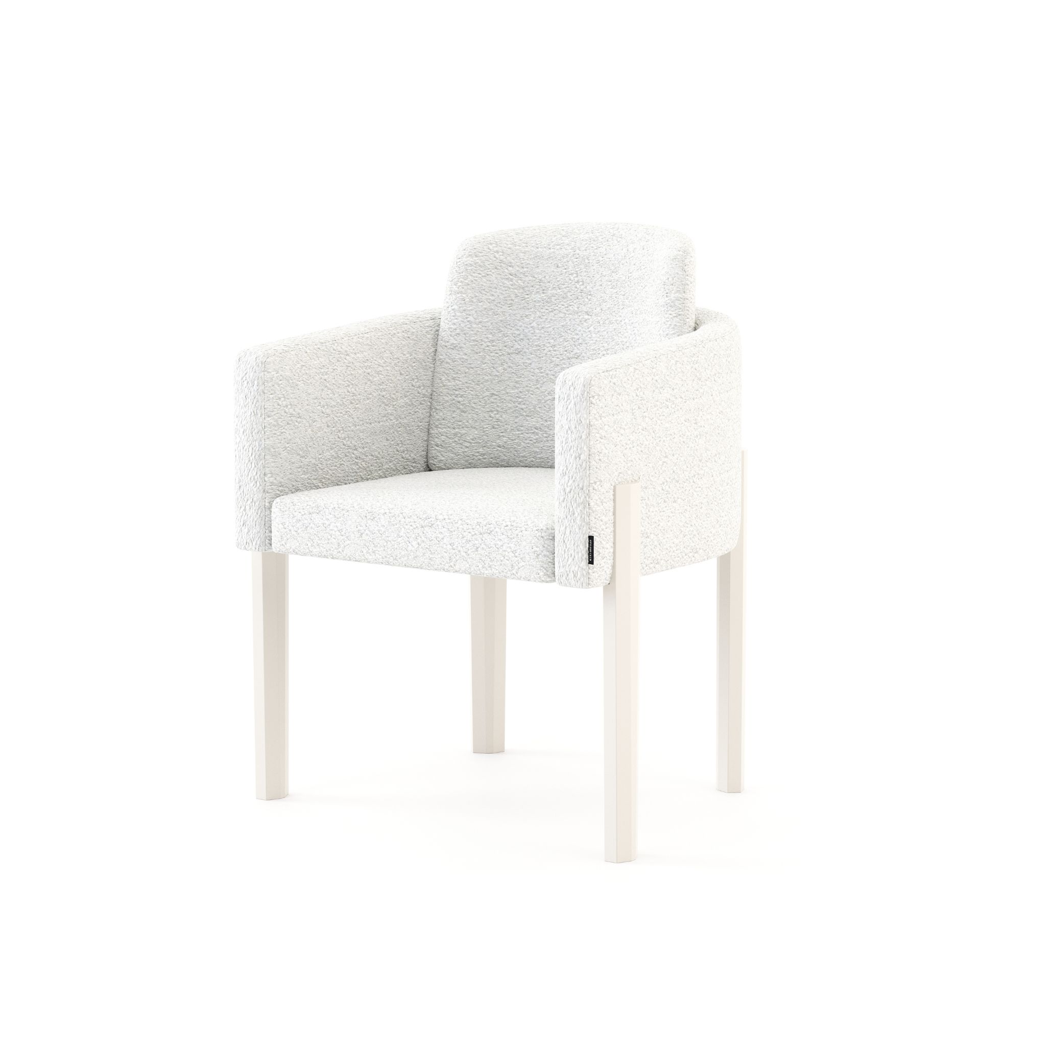 Refined and sculptural, the His II Chair in white embodies quiet luxury and functional design. Its structured form and textured fabric make it the ideal modern furniture piece for a Nancy Meyers-inspired living room. Paired with warm neutrals and soft lighting, it elevates any Hamptons Style House with elegance and simplicity.