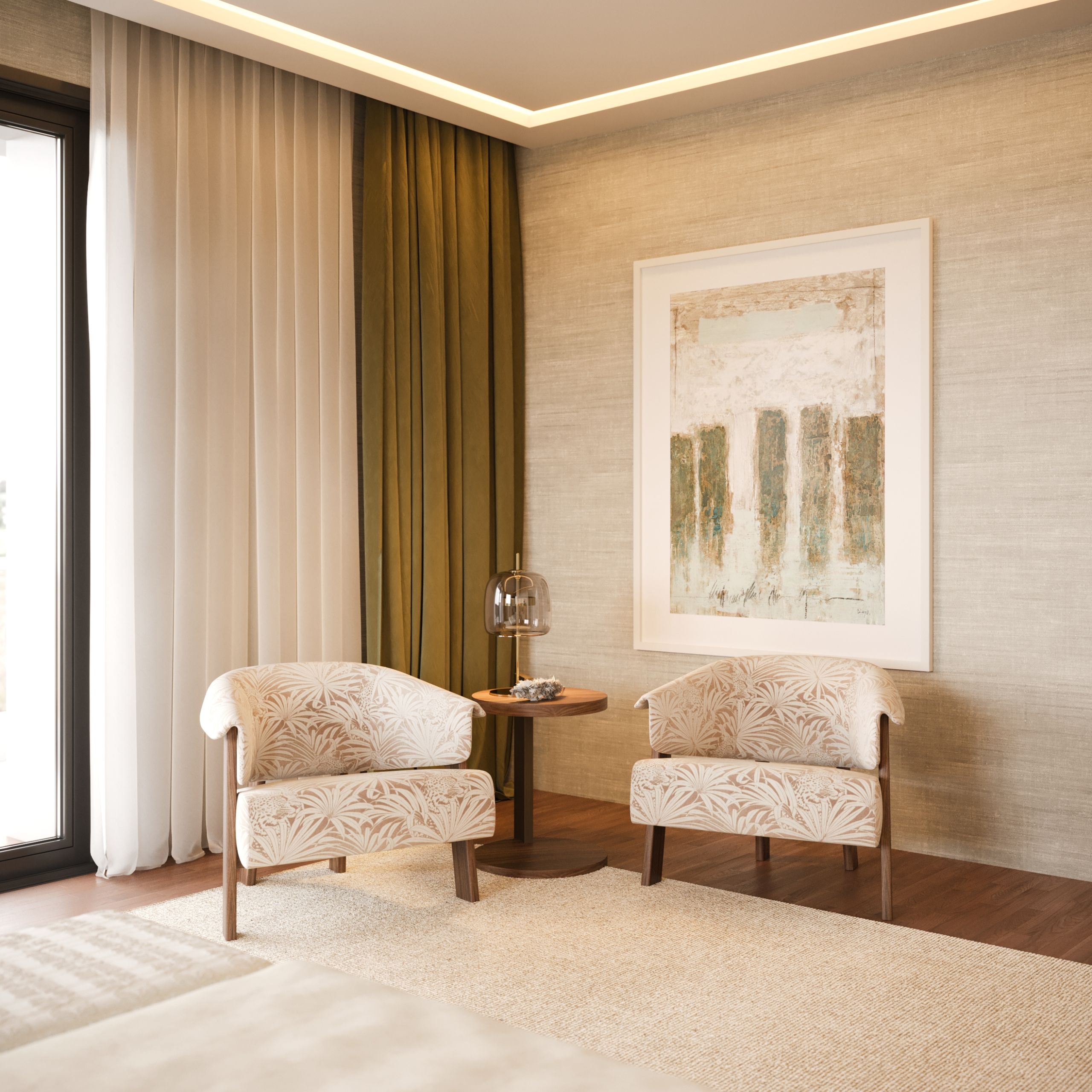 The modern sleeping room as a placed meant to be lived in.