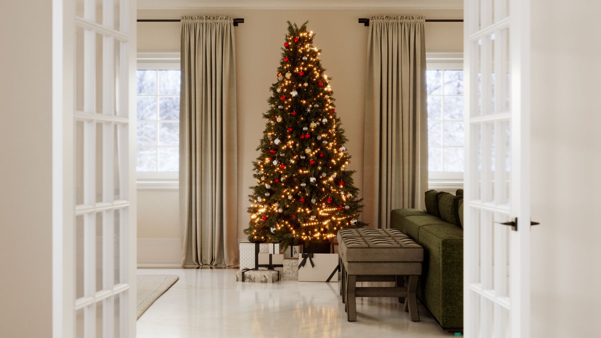 Bespoke furniture pieces that elevate christmas decorations.