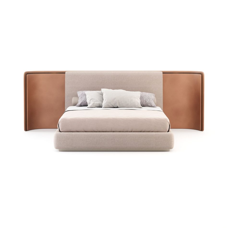 A one-of-a-kind bed defined by modern style bed frames.