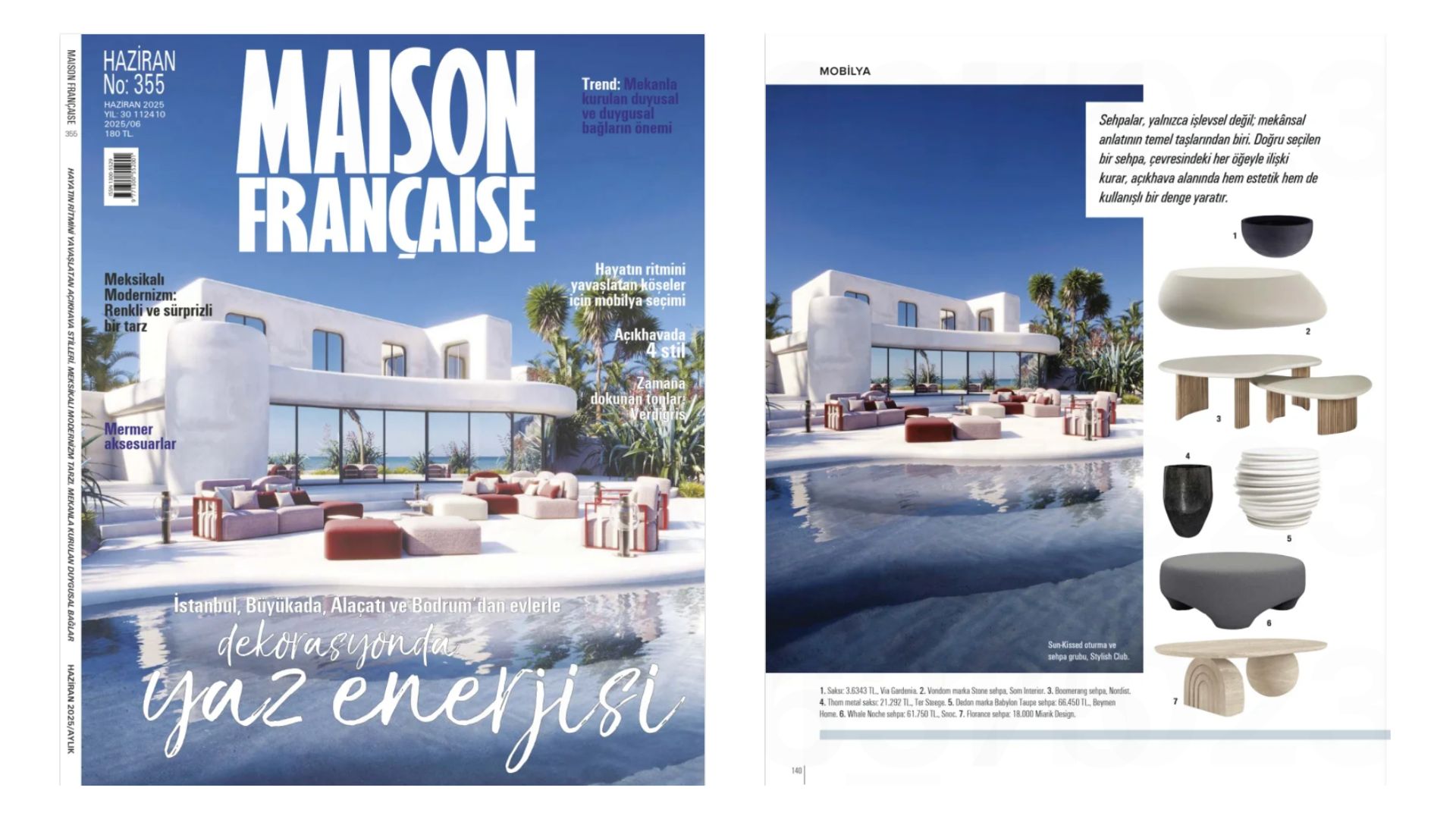 Stylish Club earned the cover of Maison Française, affirming its rising influence in global furniture design. The feature highlights the brand’s refined collections and contemporary vision. A milestone that reflects industry recognition and the appreciation of timeless craftsmanship.
