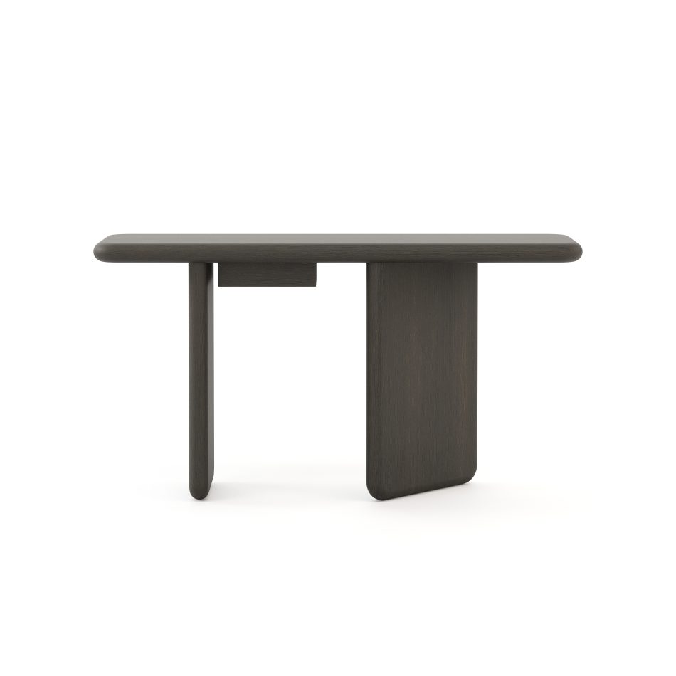 The Natur Console features a sculptural solid‑wood form with smooth curves and a grounded, architectural presence. Its organic silhouette highlights the natural grain, giving the piece a warm and tactile character. The console’s refined craftsmanship makes it a standout within luxury furniture collections. Its balanced proportions allow it to integrate seamlessly into curated living room furniture arrangements.